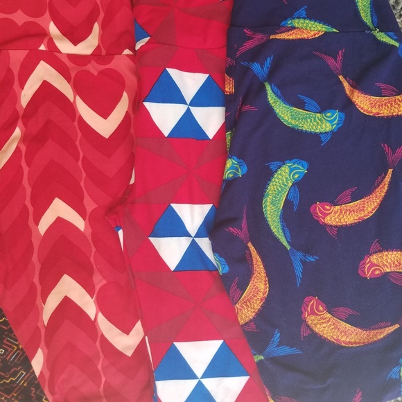 Lularoe leggings. 6 pairs bundle. - Picture 2 of 5